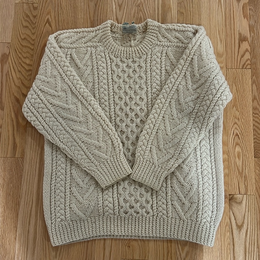 Classic Cable knit sweater